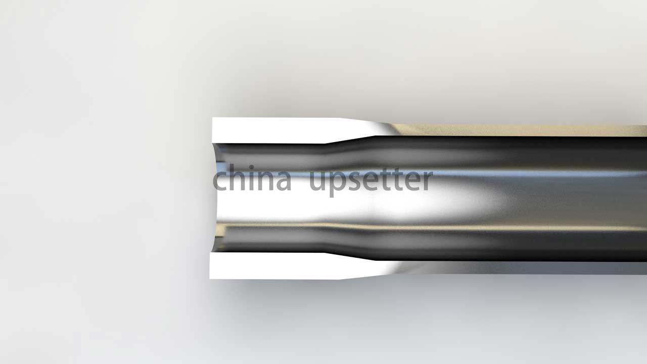 Hydraulic upsetter is special designed for drill pipe and other similar OCTG wor