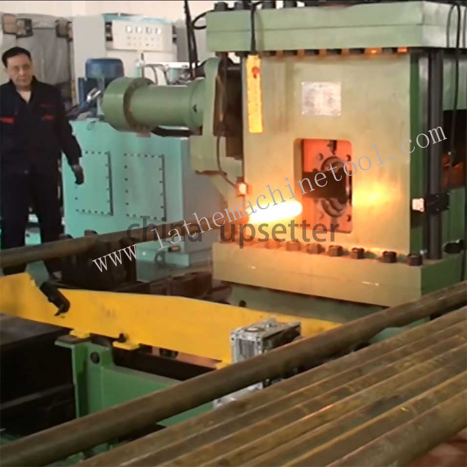 The hydraulic upsetter press machine of our company can produce high quality oil